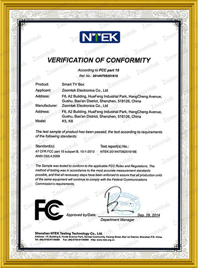 Certifications 6